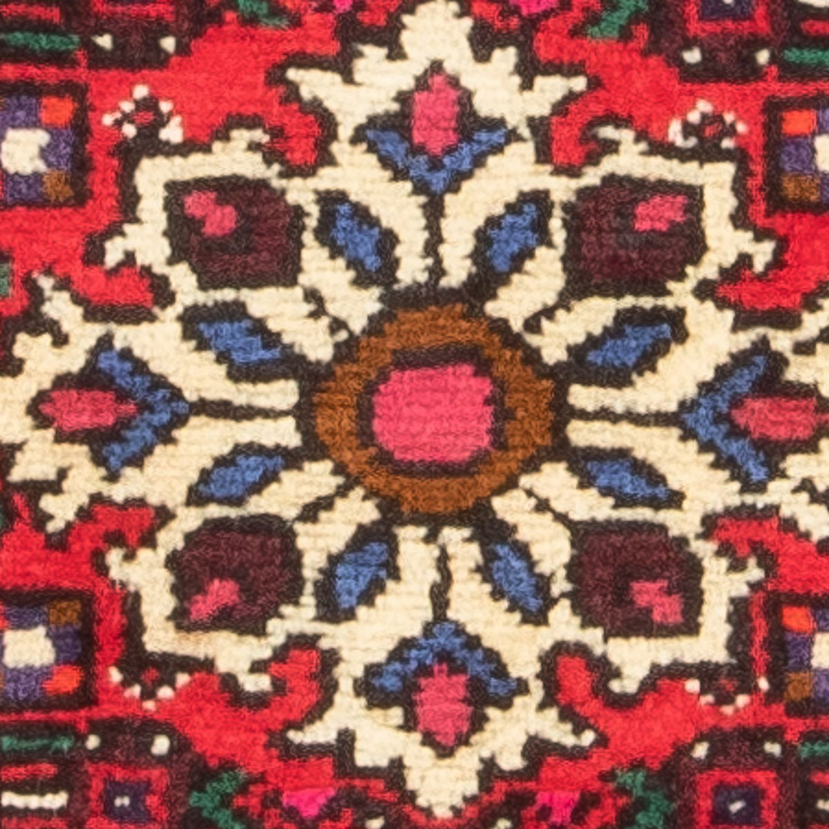 Perser Rug - Nomadic - 98 x 68 cm - red