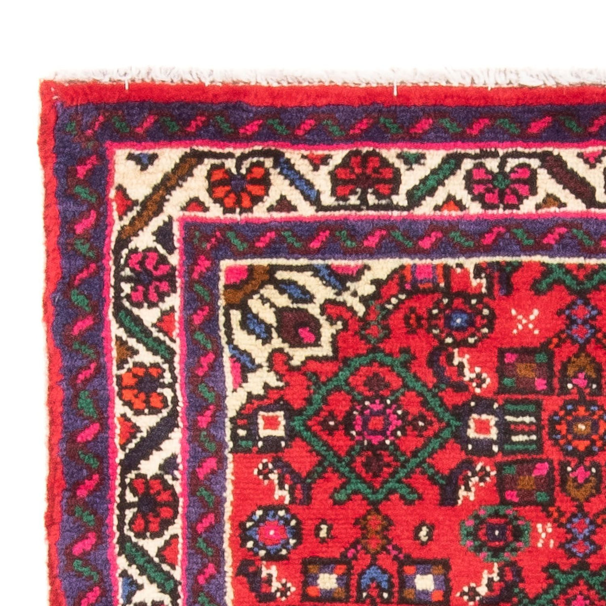 Perser Rug - Nomadic - 98 x 68 cm - red