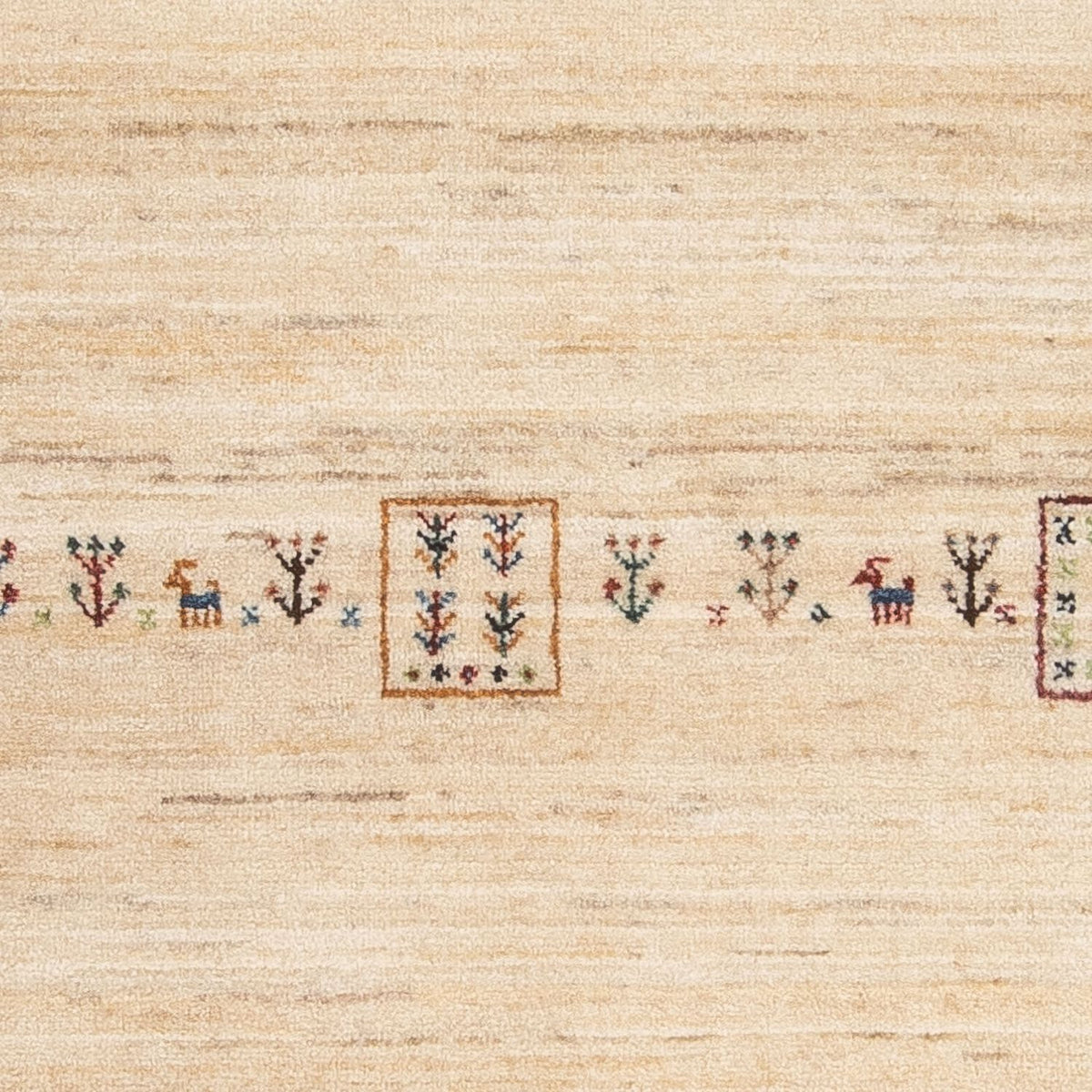 Gabbeh Rug - Loribaft Perser - 159 x 100 cm - beige