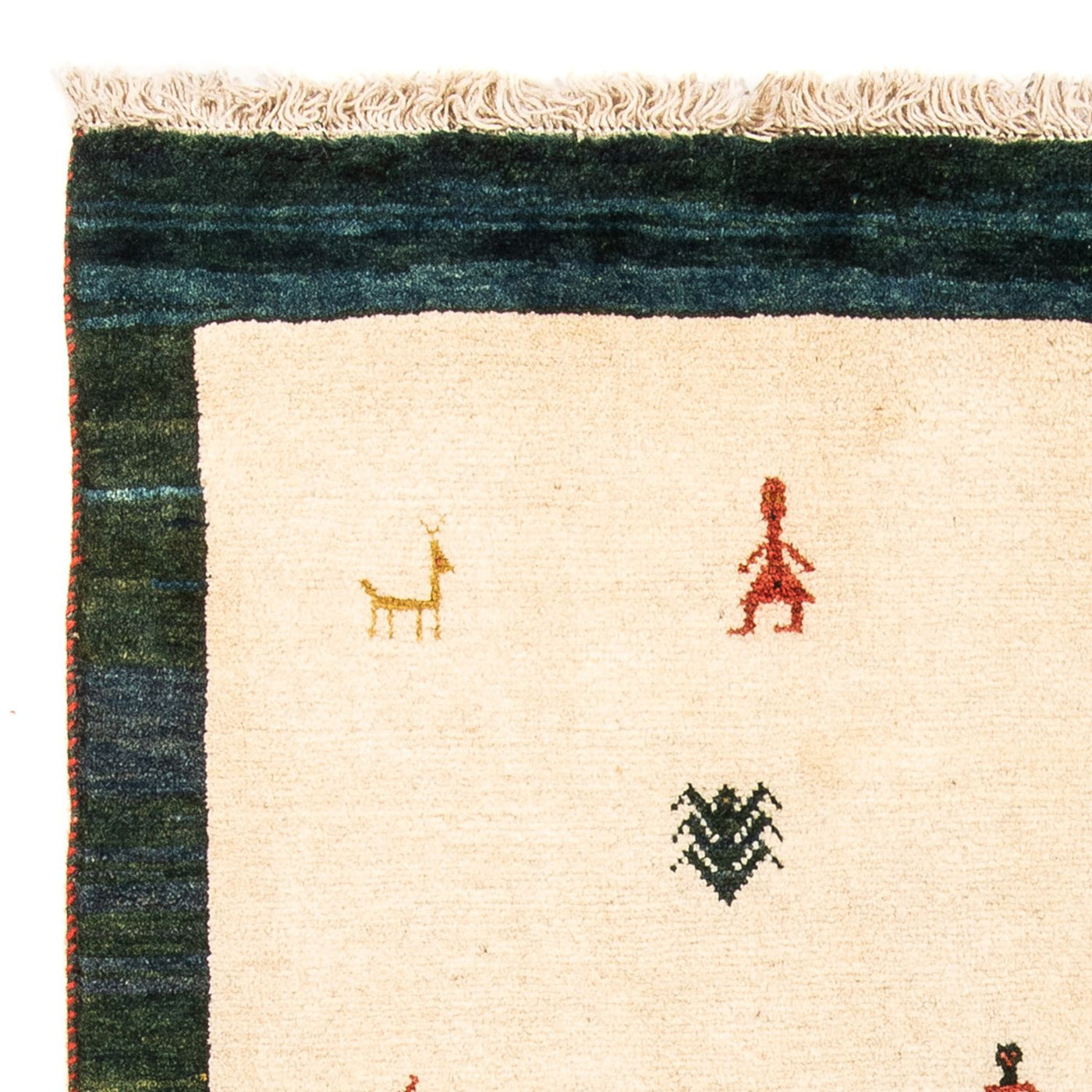 Persian Gabbeh Rug 152x100cm - Perserteppich Wollteppich