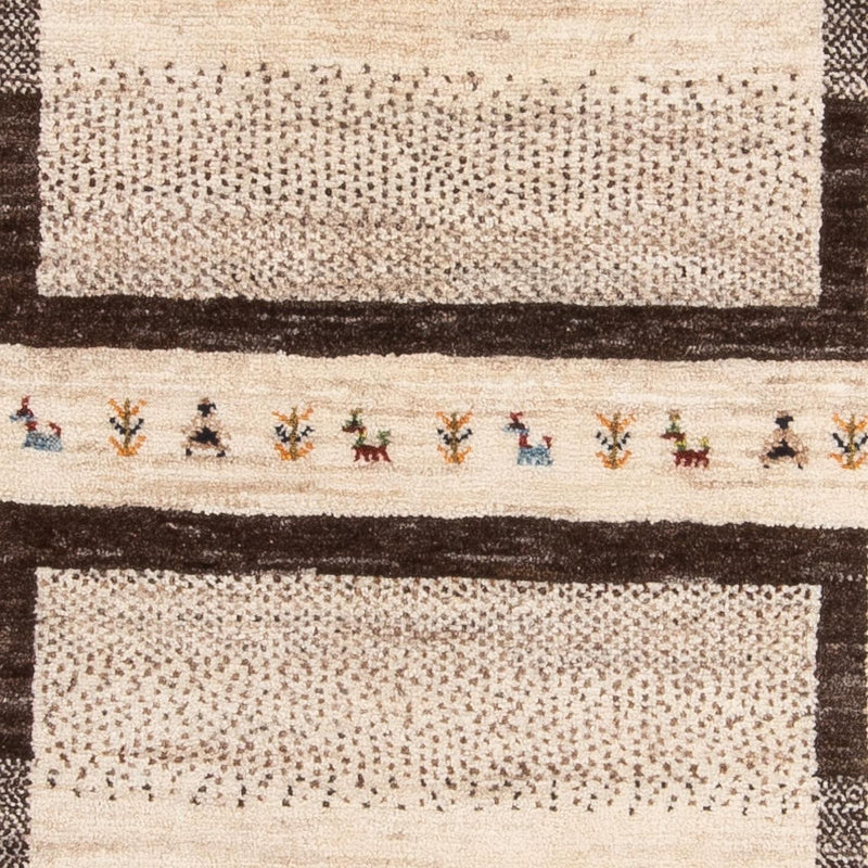 Gabbeh Rug - Loribaft Perser - 157 x 98 cm - natural