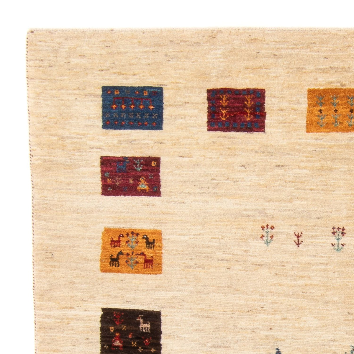 Loribaft Rug 151x194cm - Perserteppich Wollteppich