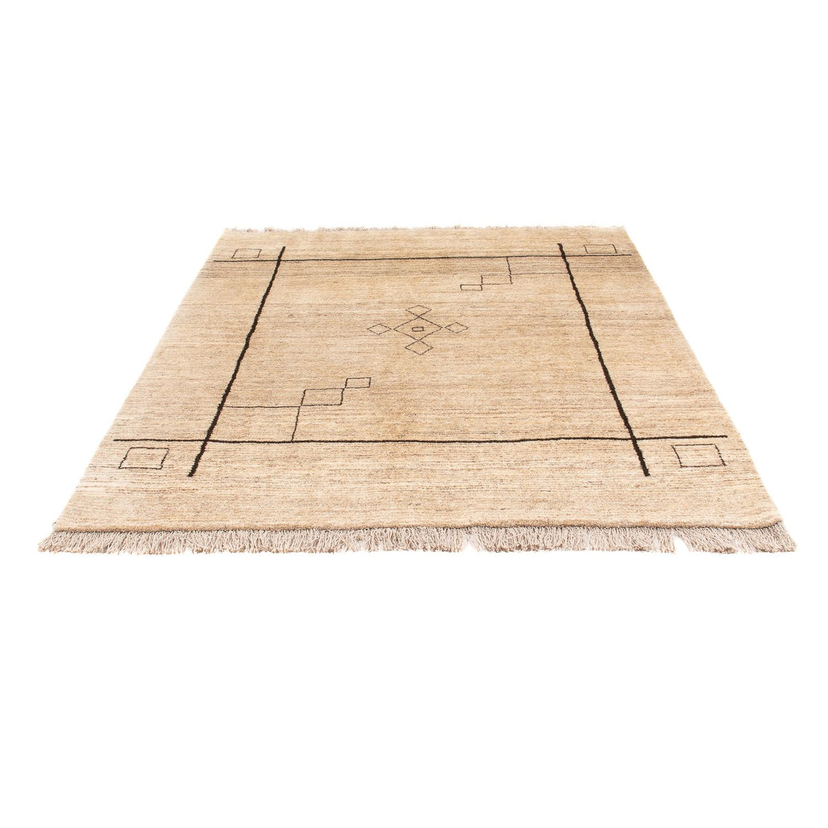 Berber Rug - 205 x 158 cm - beige