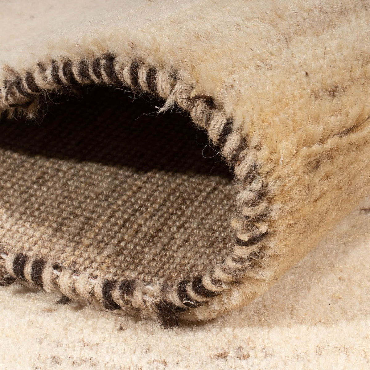 Gabbeh Rug - Perser - 246 x 180 cm - beige