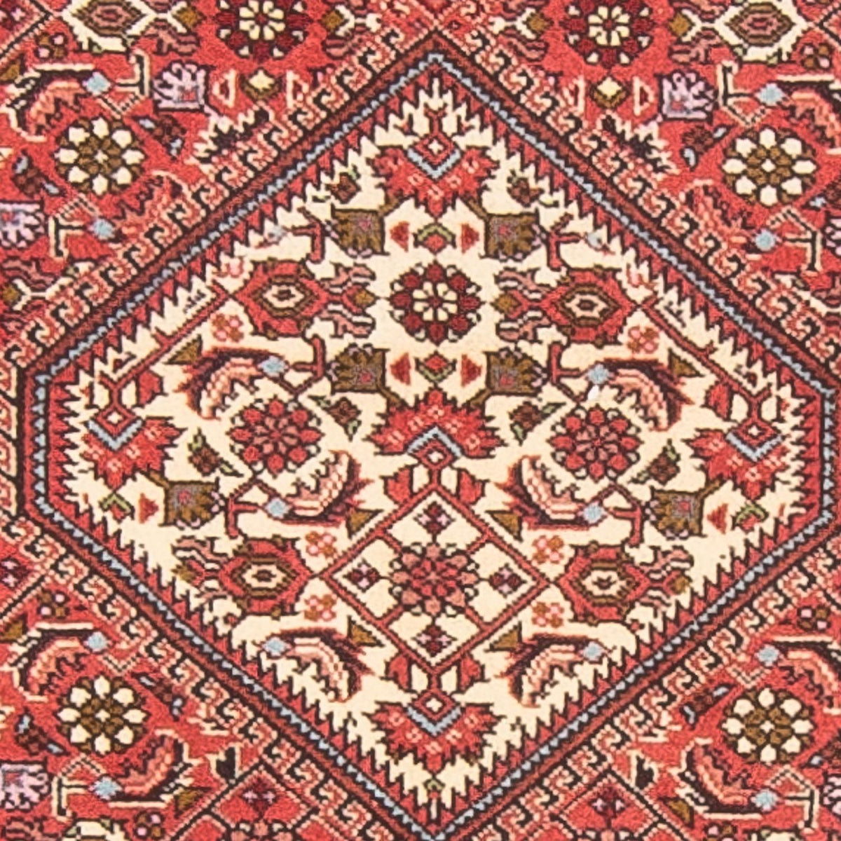 Runner Perser Rug - Bidjar - 270 x 82 cm - red