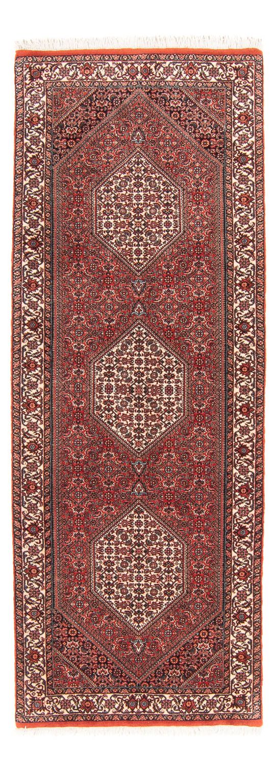 Runner Perser Rug - Bidjar - 236 x 80 cm - red
