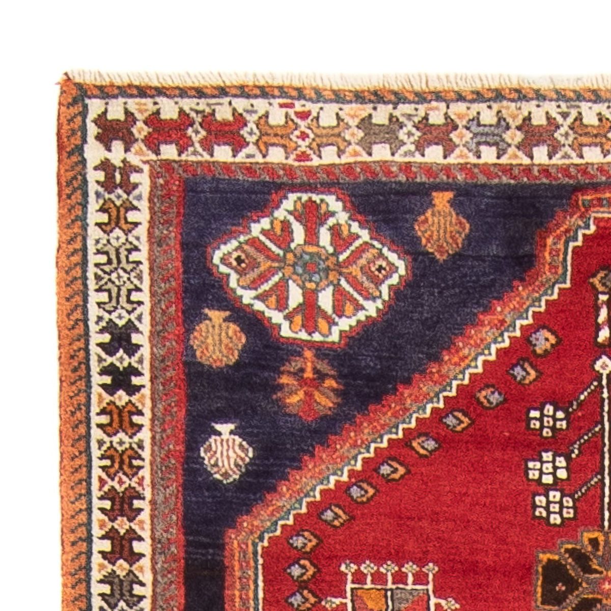Runner Gabbeh Rug - Kashkuli Perser - 234 x 82 cm - red