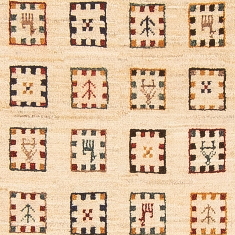 Runner Gabbeh Rug - Loribaft Perser - 193 x 82 cm - multicolored