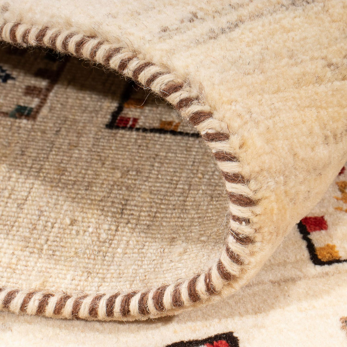 Runner Gabbeh Rug - Loribaft Perser - 193 x 82 cm - multicolored