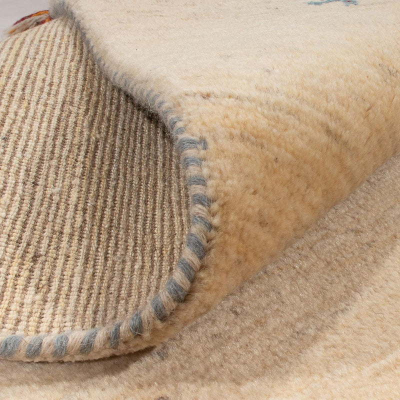 Runner Gabbeh Rug - Perser - 200 x 82 cm - beige