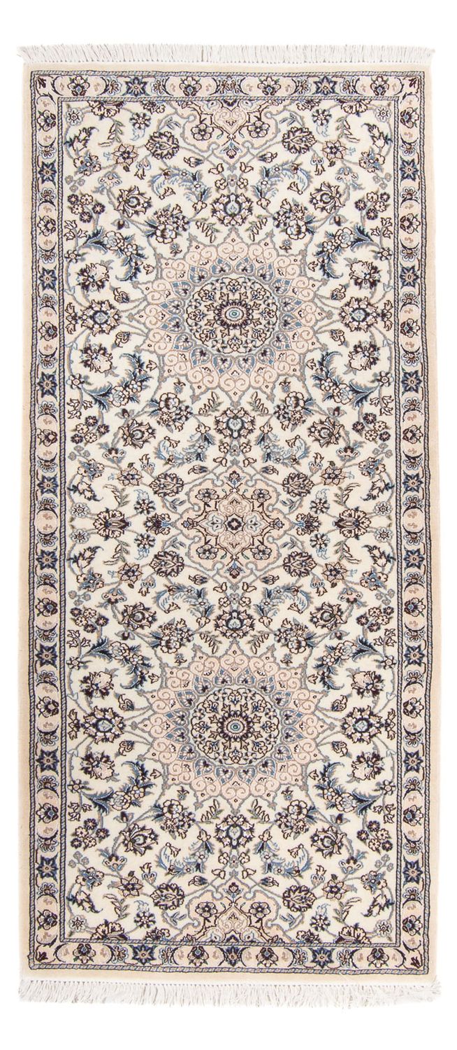 Runner Perser Rug - Nain - Royal - 208 x 82 cm - beige