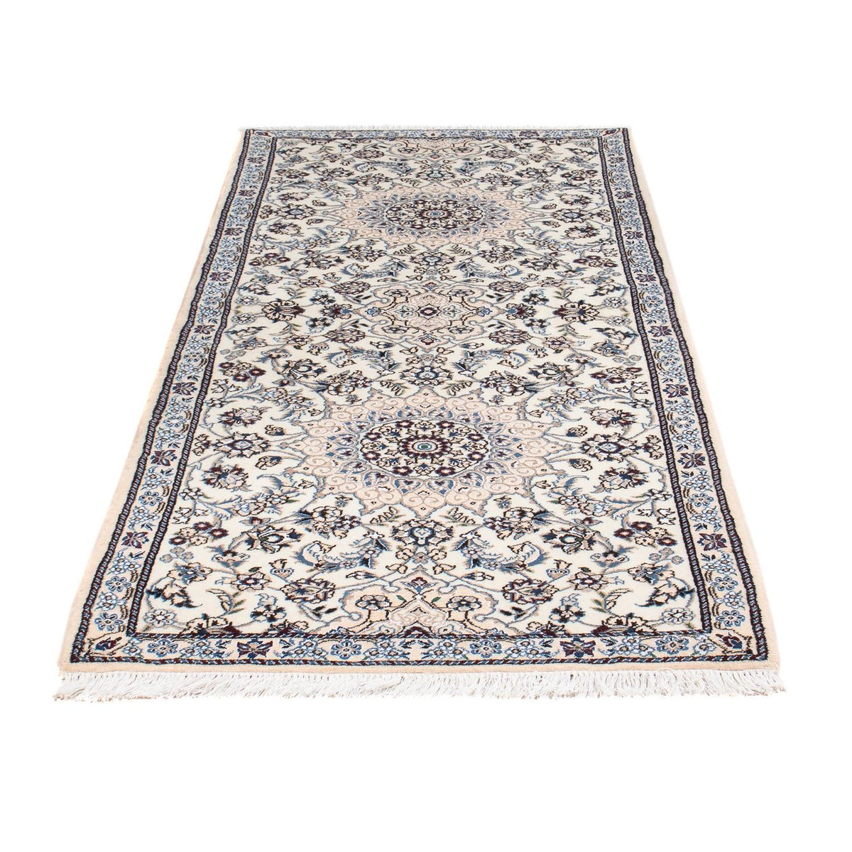 Runner Perser Rug - Nain - Royal - 210 x 82 cm - beige