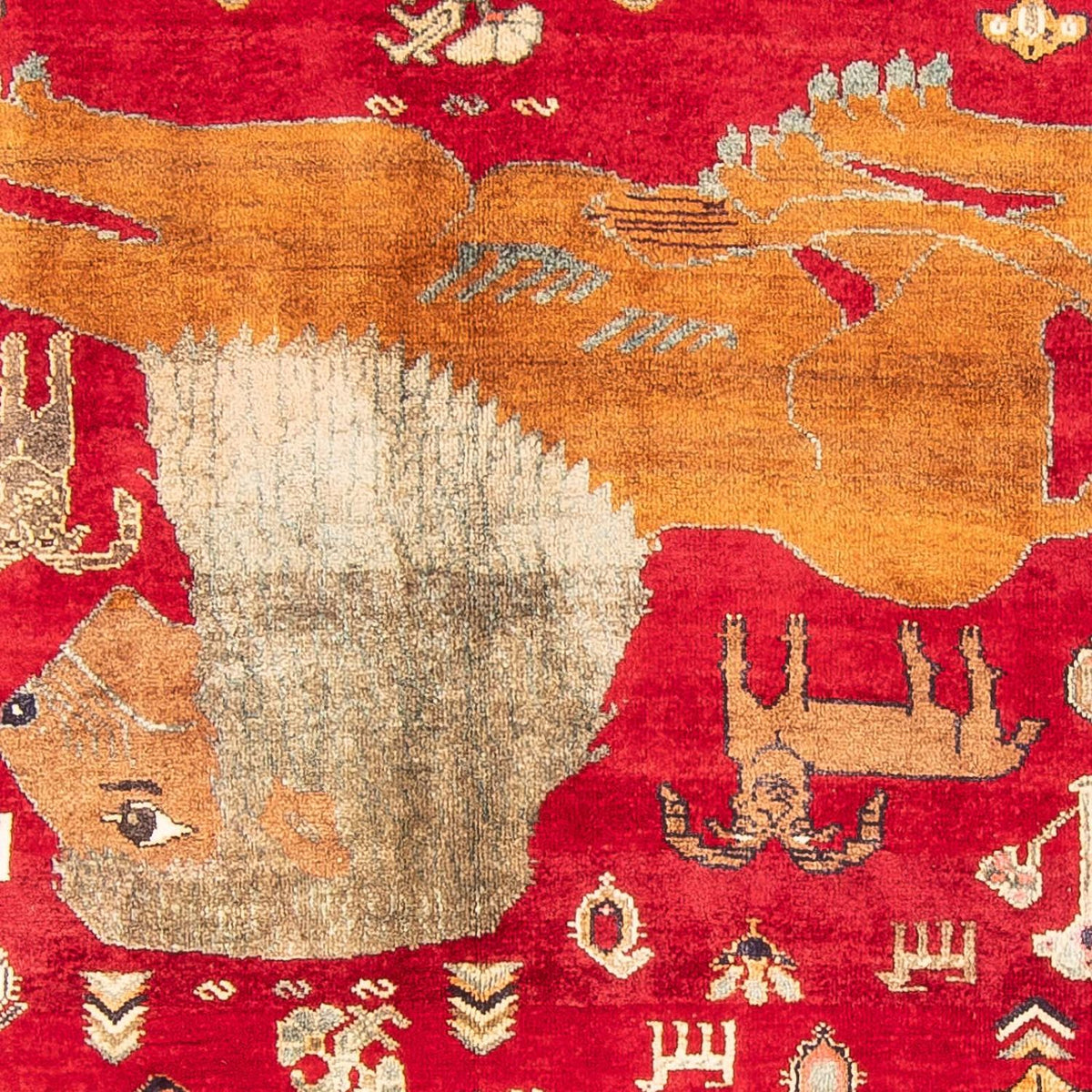 Gabbeh Rug - Kashkuli Perser - 265 x 171 cm - red
