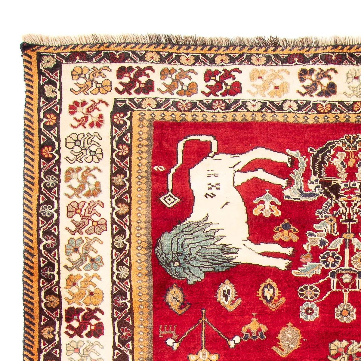 Gabbeh Rug - Kashkuli Perser - 265 x 171 cm - red