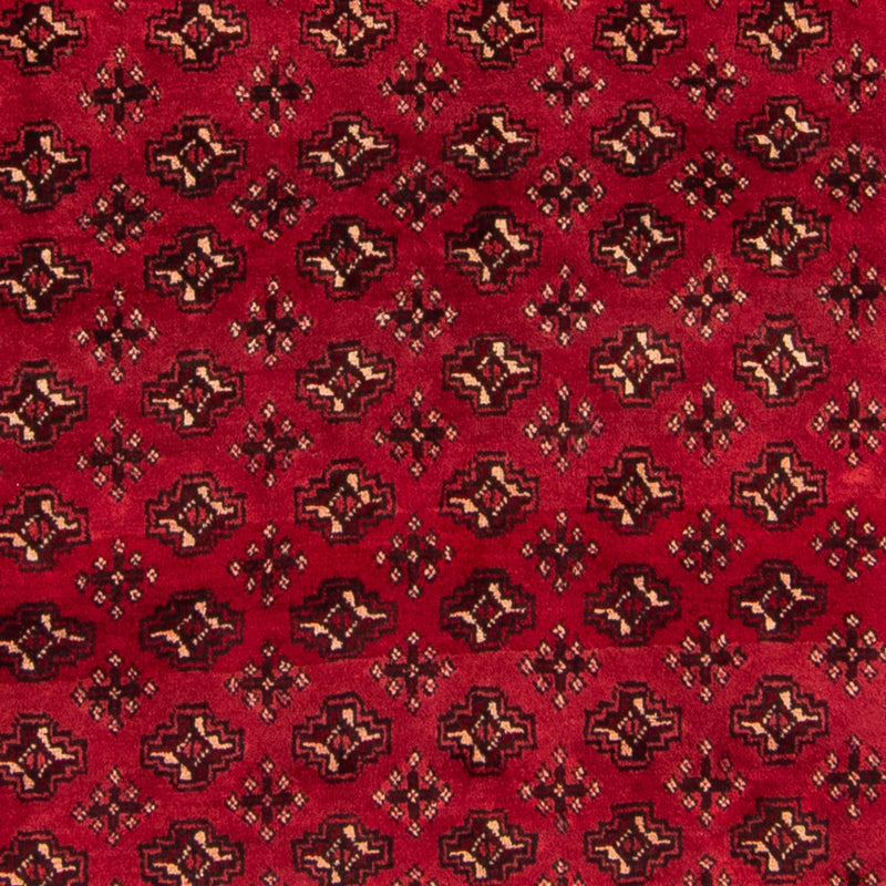 Turkaman Rug - 239 x 130 cm - red