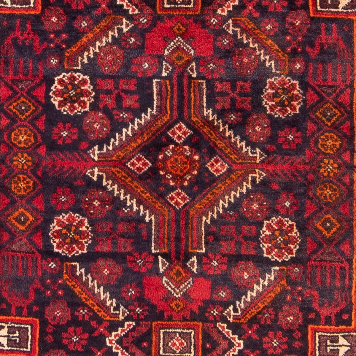 Runner Belutsch Rug - 202 x 110 cm - red