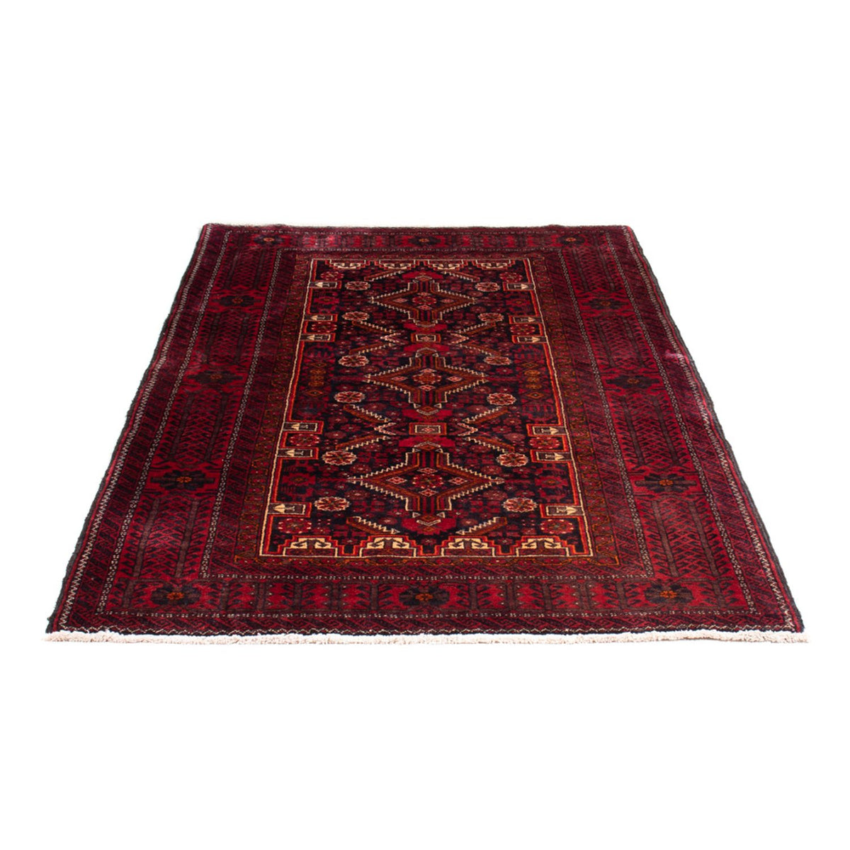 Runner Belutsch Rug - 202 x 110 cm - red