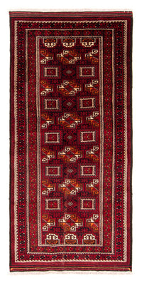Runner Belutsch Rug - 190 x 90 cm - red