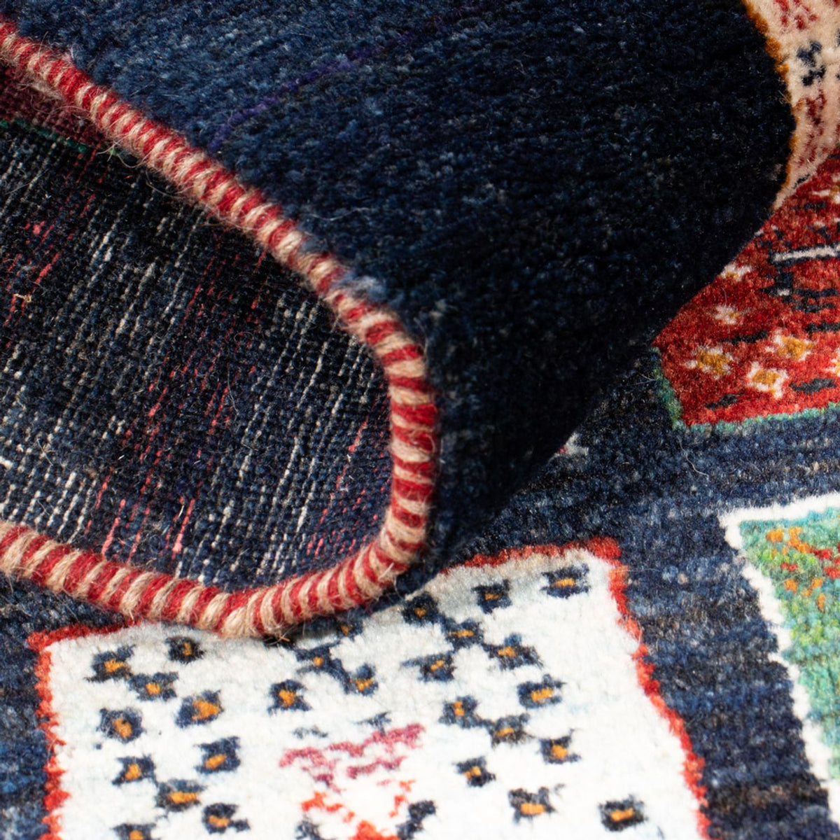 Gabbeh Rug - Loribaft Perser - 120 x 87 cm - multicolored