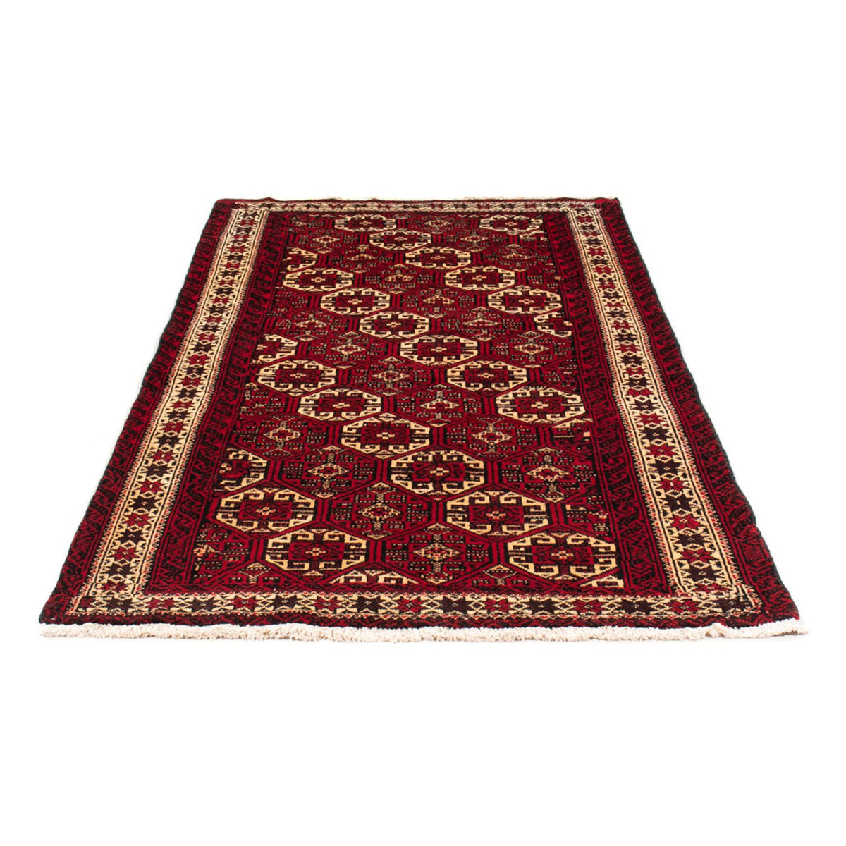 Runner Belutsch Rug - 190 x 99 cm - red