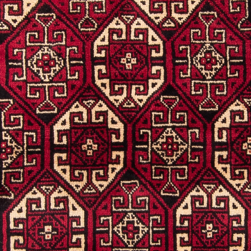 Runner Belutsch Rug - 198 x 102 cm - red