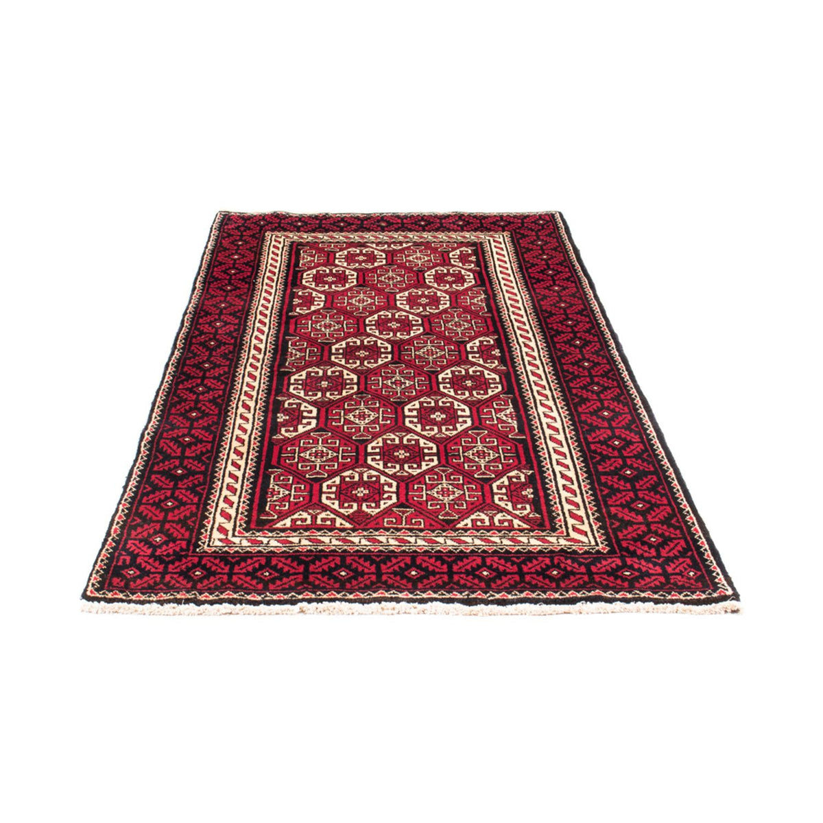Runner Belutsch Rug - 198 x 102 cm - red