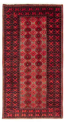 Runner Belutsch Rug - 191 x 95 cm - red