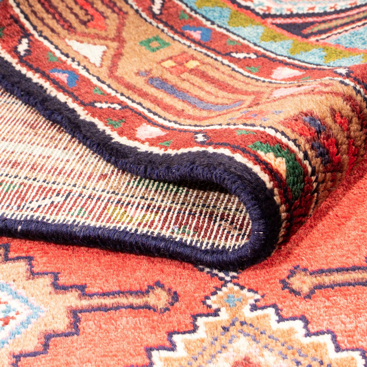 Runner Perser Rug - Nomadic - 202 x 102 cm - red