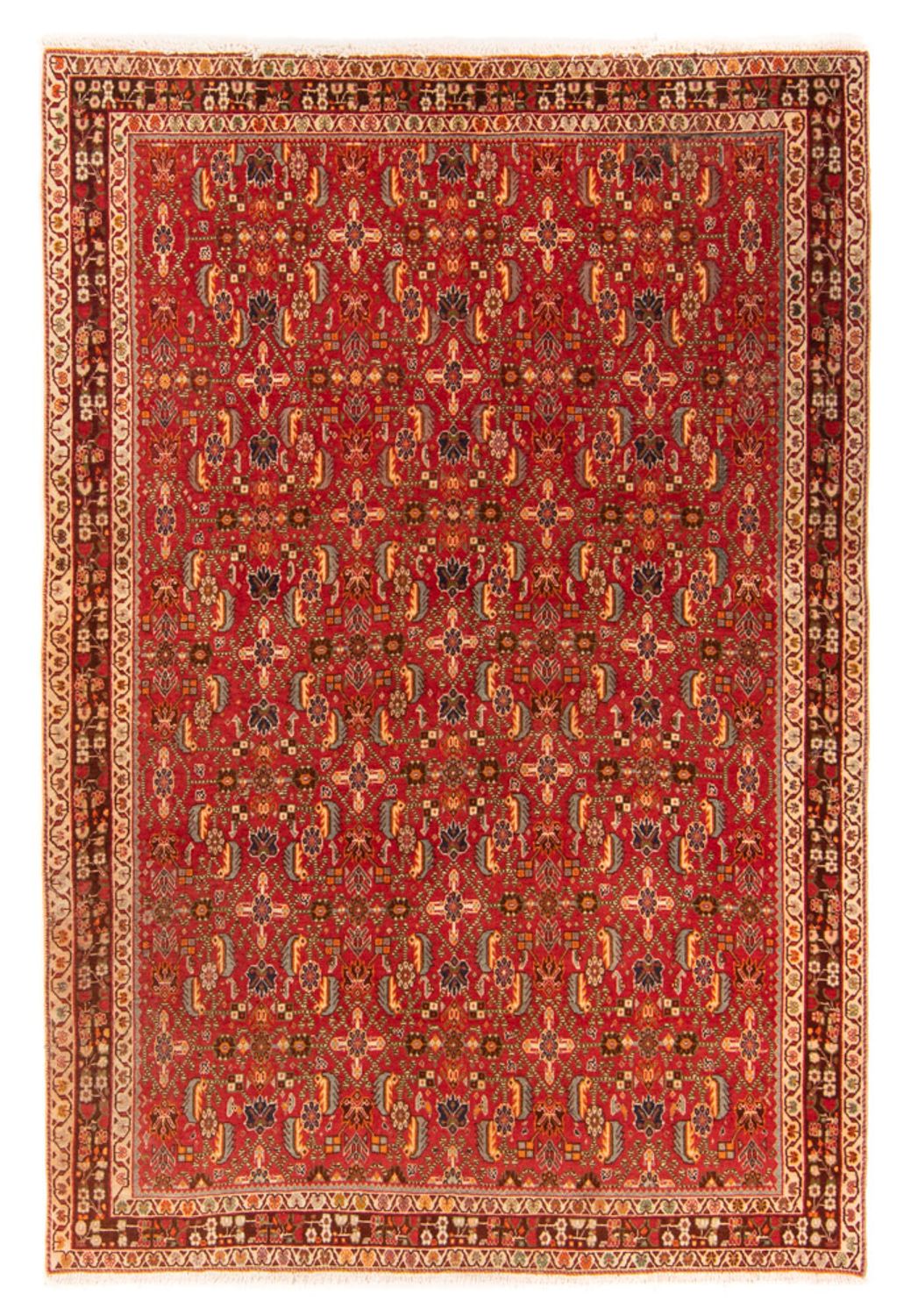 Gabbeh Rug - Kashkuli Perser - 192 x 130 cm - red