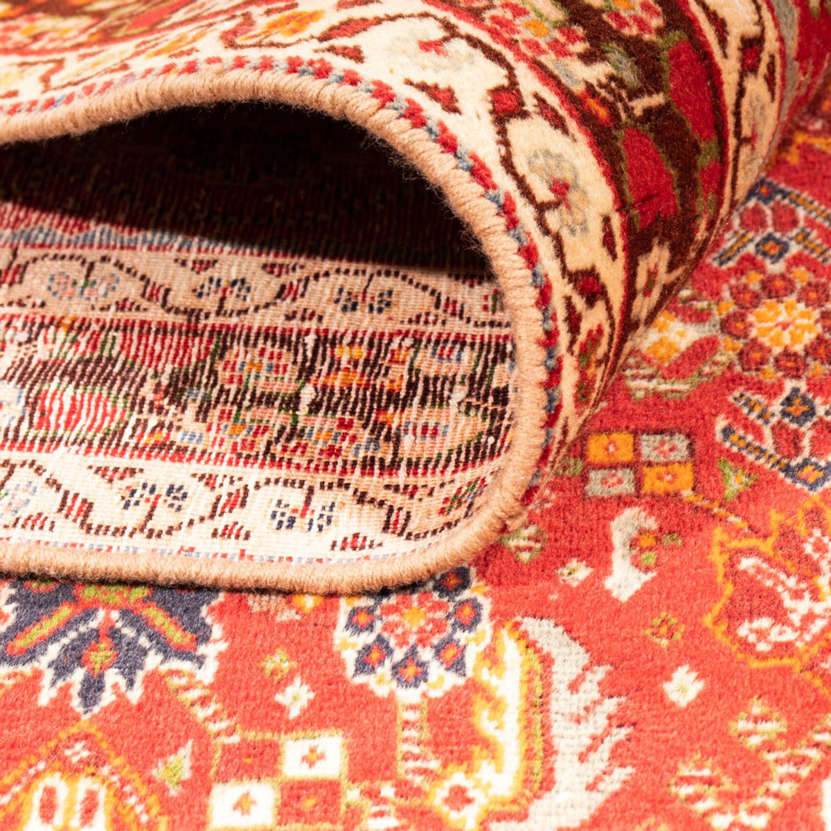 Gabbeh Rug - Kashkuli Perser - 192 x 130 cm - red