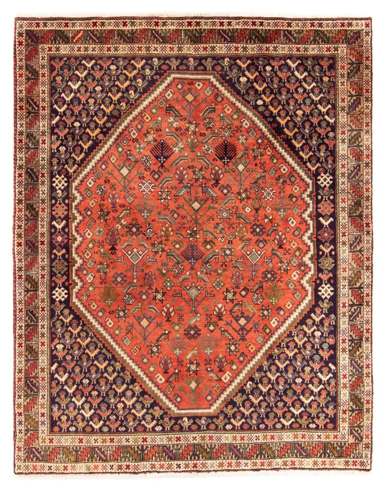 Perser Rug - Nomadic - 205 x 158 cm - orange