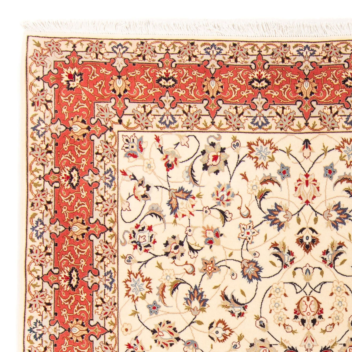 Tabriz - 50 Raj Rug 154x210cm - Persian Rugs
