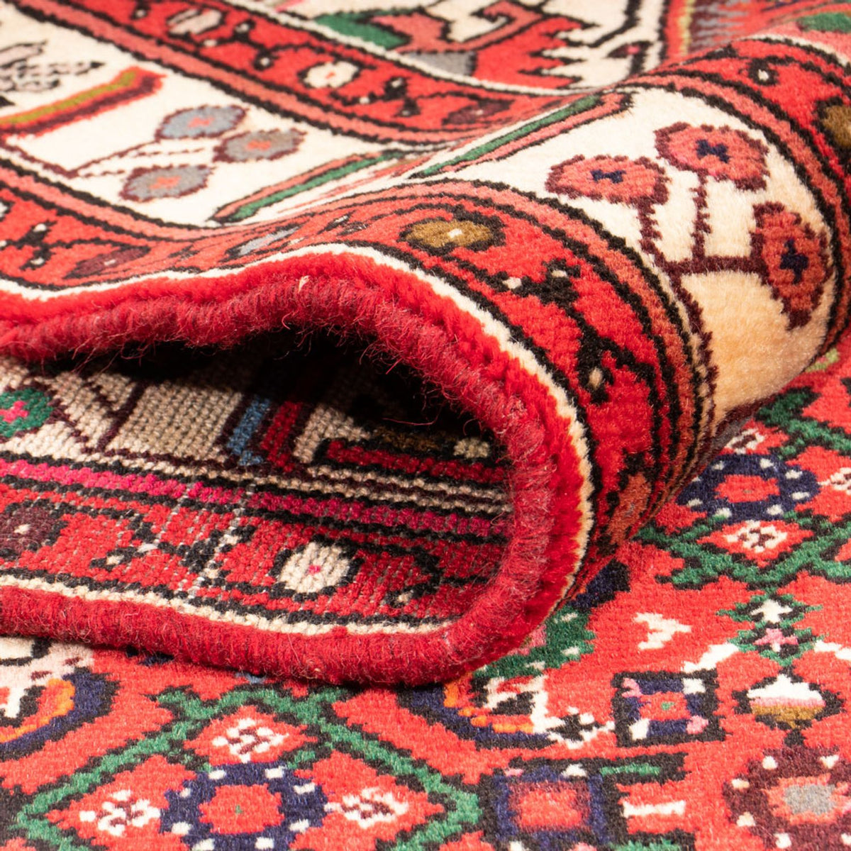 Perser Rug - Nomadic - 198 x 150 cm - red