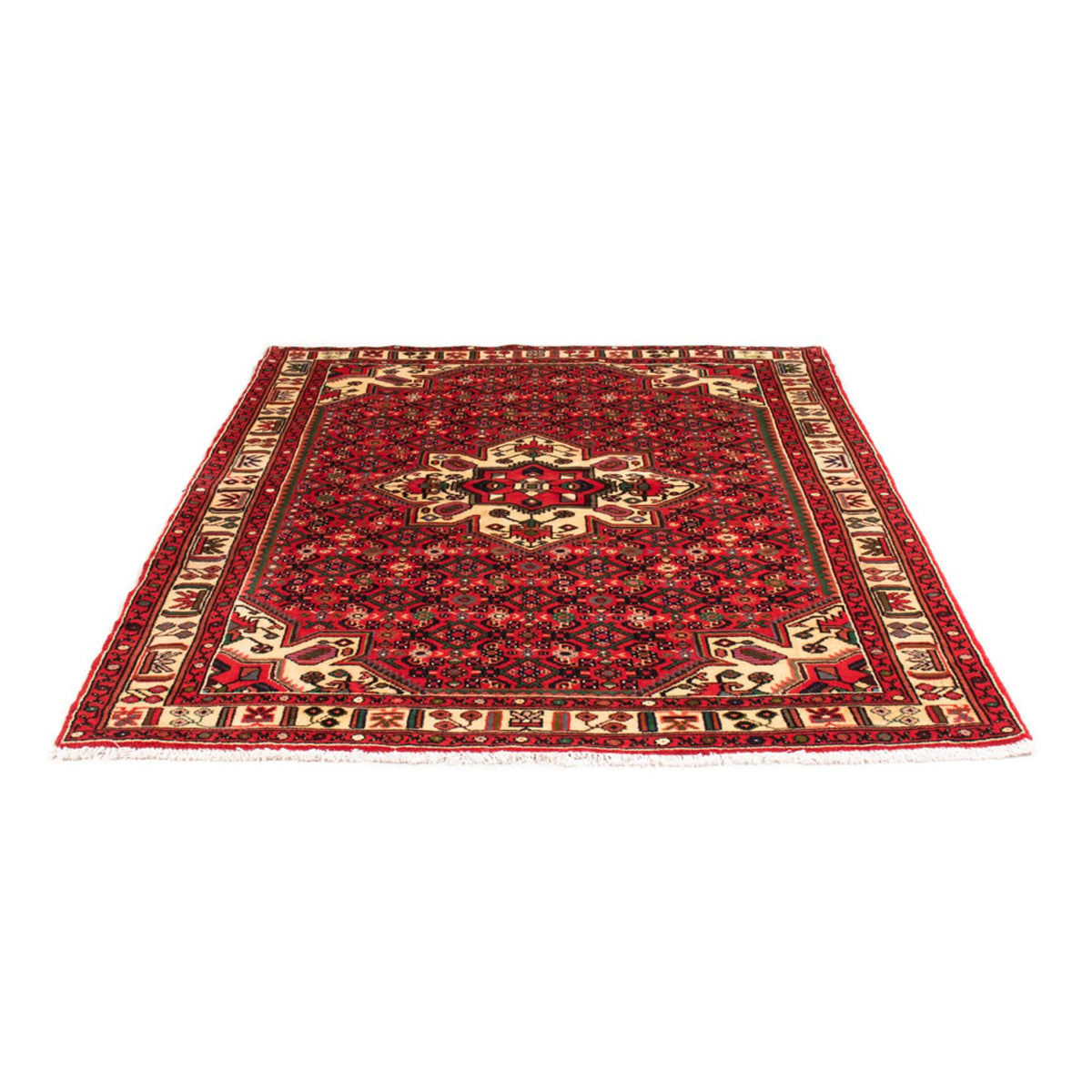 Perser Rug - Nomadic - 198 x 150 cm - red