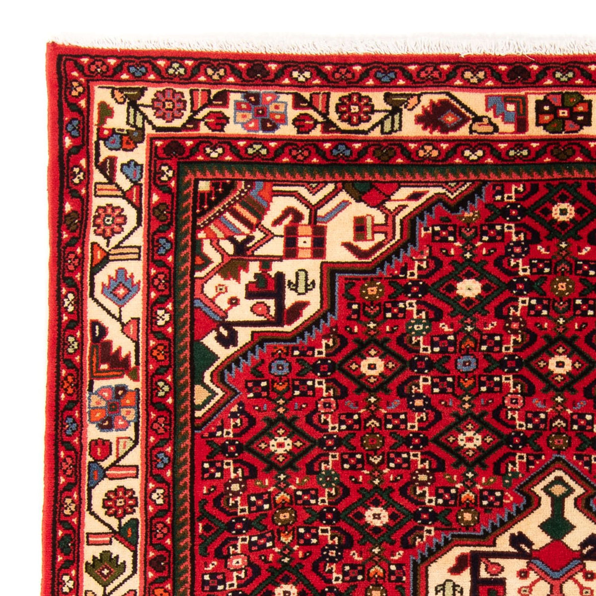 Perser Rug - Nomadic - 198 x 153 cm - red