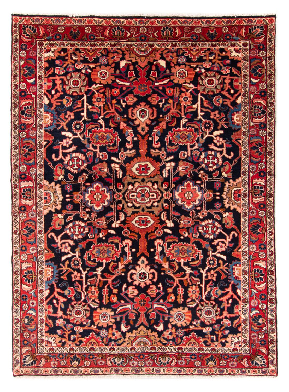 Perser Rug - Nomadic - 220 x 157 cm - dark blue