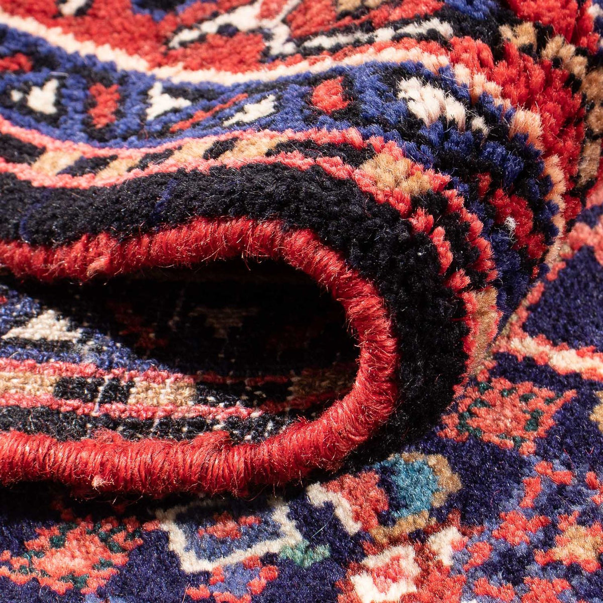 Perser Rug - Nomadic - 138 x 83 cm - dark blue