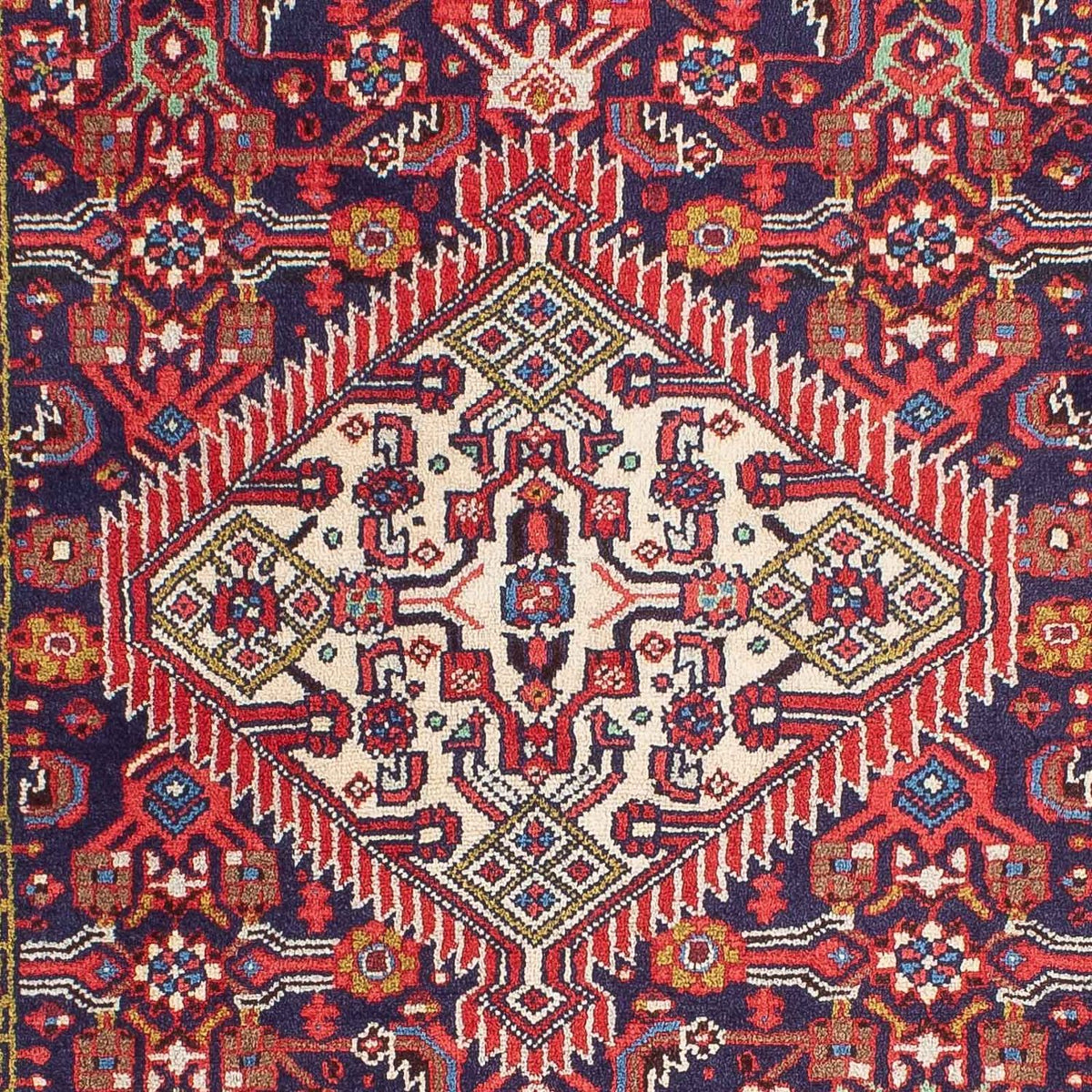 Perser Rug - Nomadic - 125 x 80 cm - dark blue