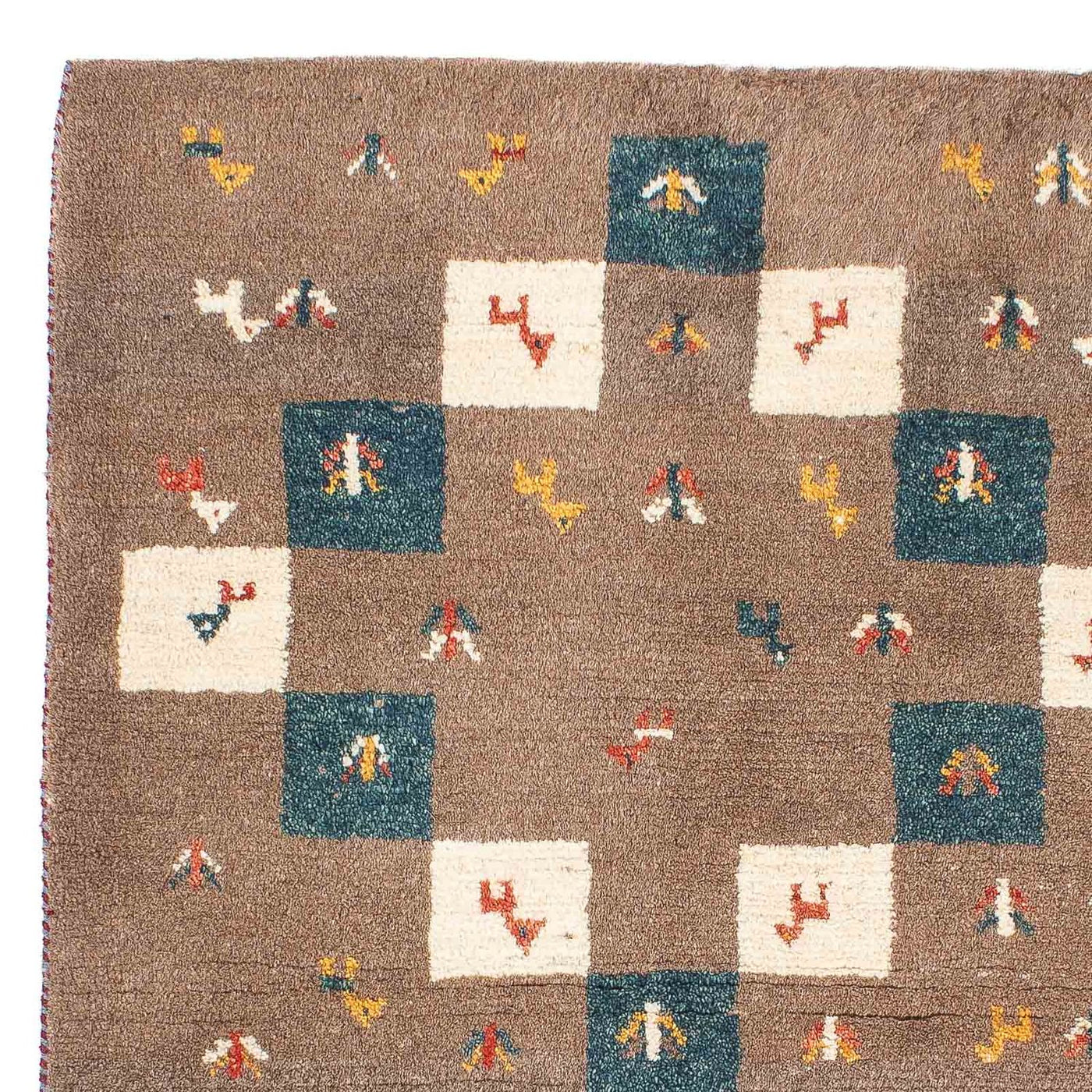 Persian Gabbeh Rug 139x82cm - Perserteppich Wollteppich