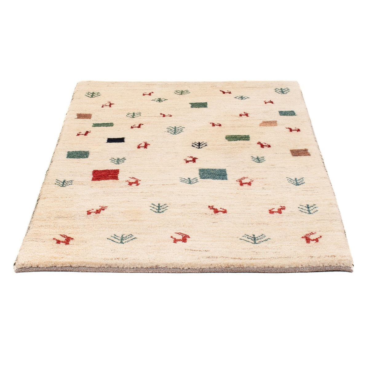 Gabbeh Rug - Perser - 124 x 83 cm - multicolored