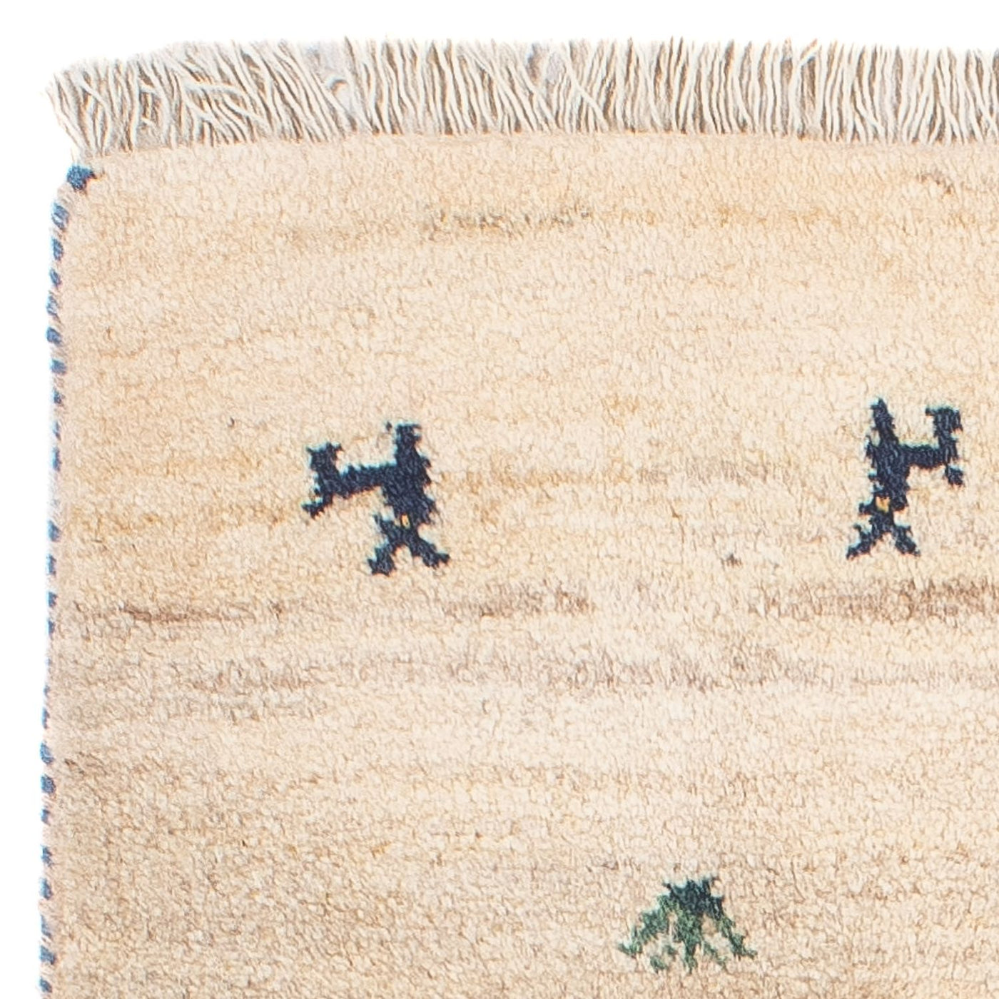 Persian Gabbeh Rug 60x40cm - Perserteppich Wollteppich