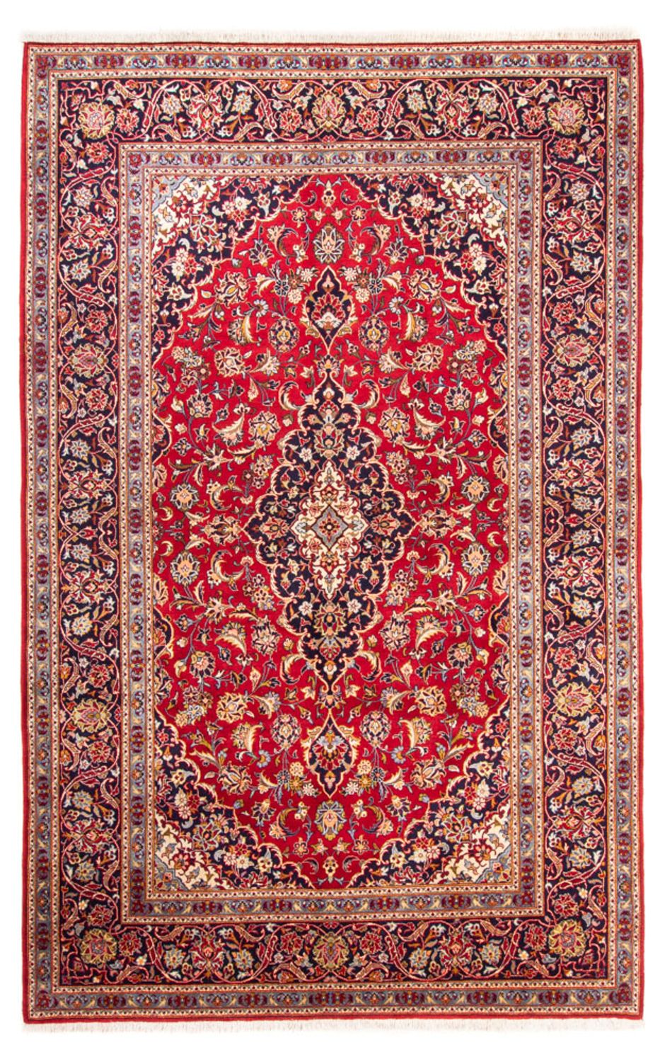 Perser Rug - Keshan - 320 x 214 cm - red
