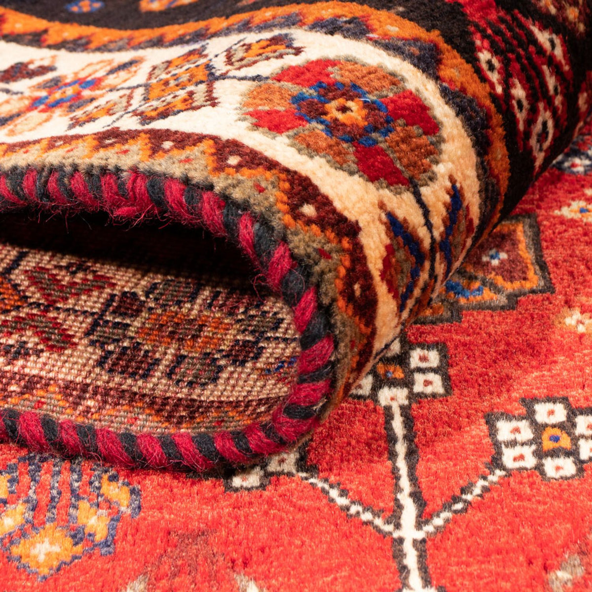 Perser Rug - Nomadic - 161 x 108 cm - red