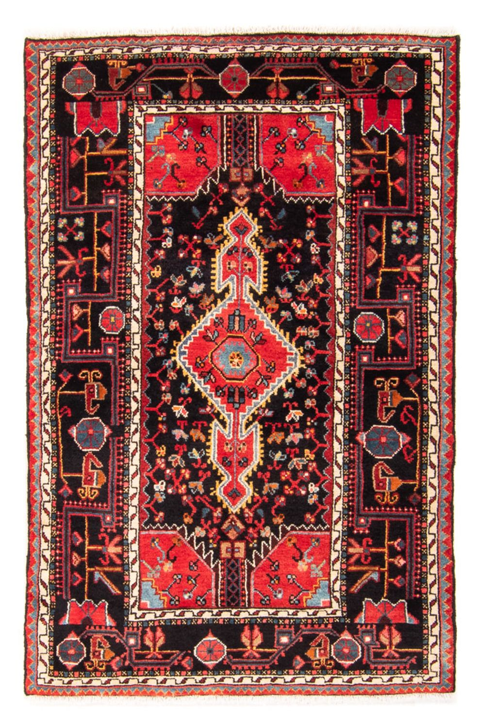 Perser Rug - Nomadic - 164 x 102 cm - dark blue