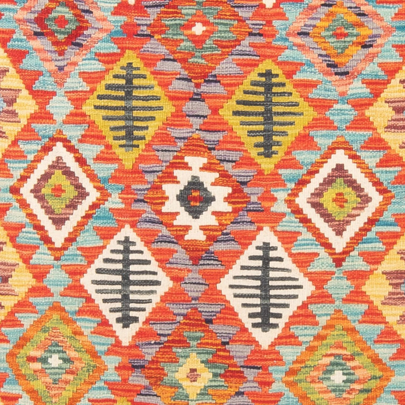 Kelim Rug - Splash - 190 x 123 cm - multicolored