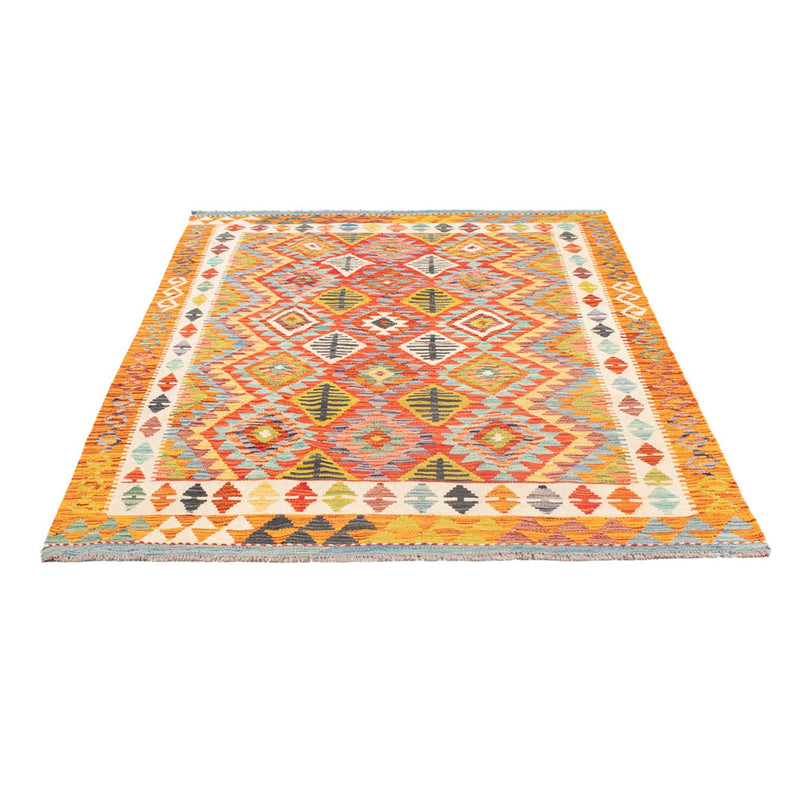 Kelim Rug - Splash - 190 x 123 cm - multicolored