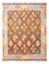 Kelim Rug - Splash - 195 x 156 cm - multicolored