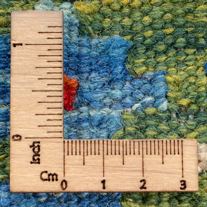 Kelim Rug - Splash - 196 x 152 cm - multicolored