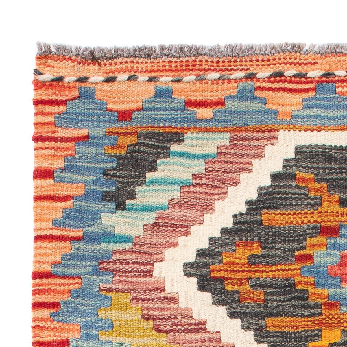 Kelim Rug - Splash - 92 x 63 cm - multicolored