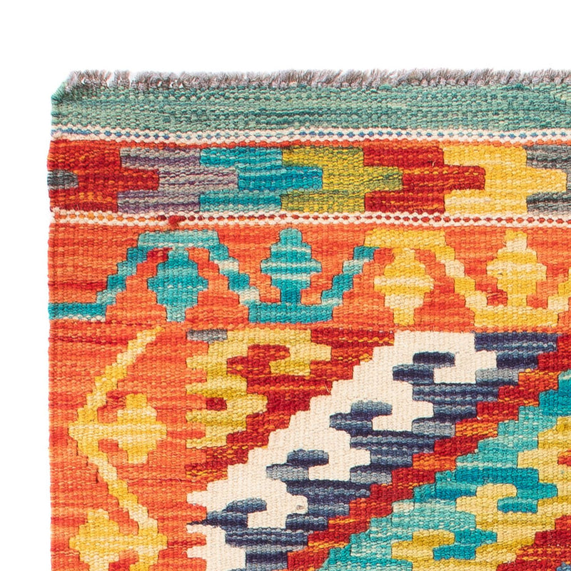 Kelim Rug - Splash - 90 x 60 cm - multicolored